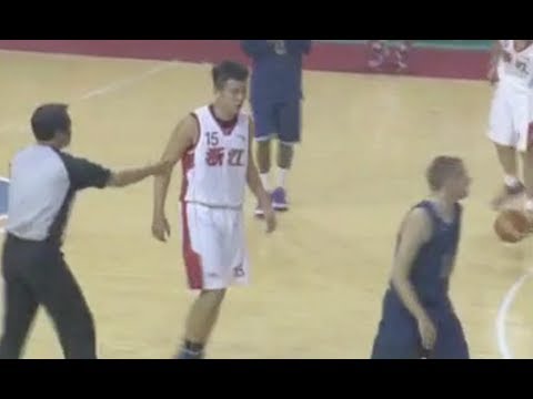 6'7" Chinese Pro trys to FIGHT The Professor after being EMBARASSED!