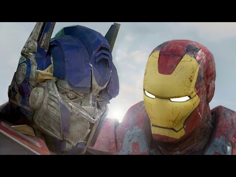 IRONMAN vs OPTIMUS PRIME - Super Power Beat Down (Episode 18)