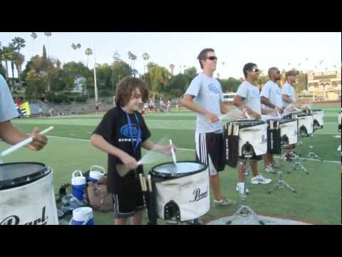 2010 Blue Devils drumline - 12 yr old Brandon MORE