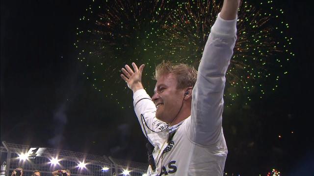 Rosberg wins Sinapore GP