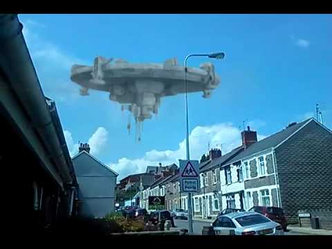 Ufo over Barry in Vale of Glamorgan