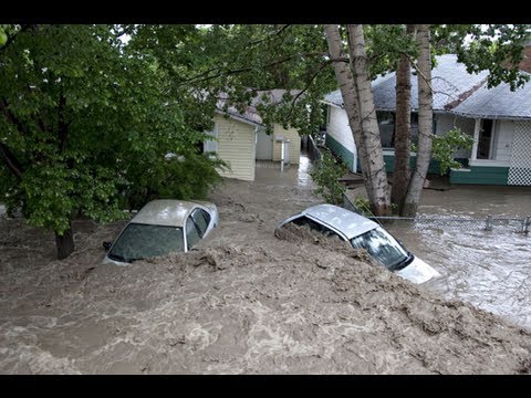 ALBERTA FLOODING - Canmore Bragg Creek High River Floods Calgary 2013 Flood News BY THE PUBLIC Video