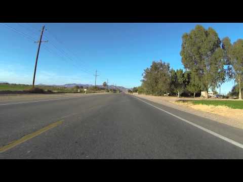 Highway 78 north to Interstate 10, Blythe, California, then US Route 95 toward Vidal, CA, GOPR7928