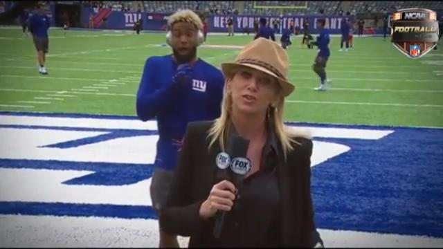 Odell Beckham Jr. video bomb