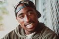 Rapper Tupac Shakur, who was murdered in 1996.