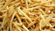 French fries - large pile