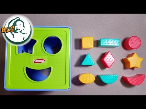 Learn shapes for kids with Shape Sorter Cognitive and Matching Plastic Toy