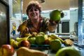 Vice-president of the ACT Council of P&C Associations Amanda Bichard at the Macgregor Primary School's canteen.