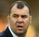 "I don't need to listen to him": Wallabies coach  Michael Cheika. 