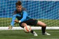 Custodian: Mitch Langerak appears set for a Socceroos recall.