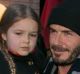 Harper Beckham, 5, with her father, David Beckham. 