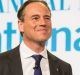 High hopes: Greg Hunt speaking at the AFR Innovation Summit in August.