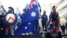 Reclaim Australia rally in Sydney, July 19