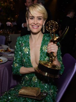 Sarah Paulson attends the Governors Ball.