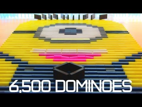 6,500 Dominoes - Despicable Me Minion?!