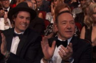 Internet Obsessed With Kevin Spacey's Studly Emmys Companion. But Who Is He?