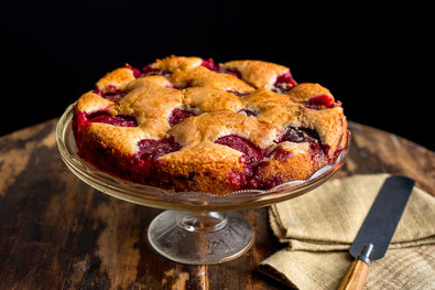 The torte that started it all: Marian Burros’s plum torte.