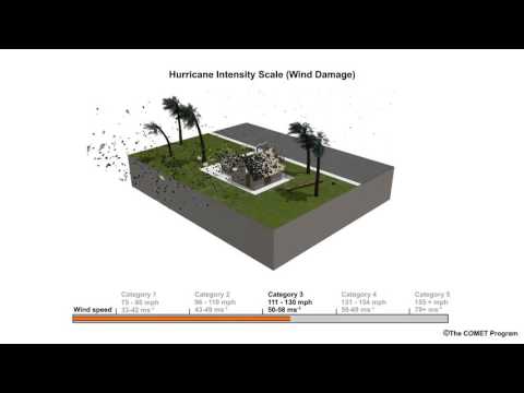 Hurricane Wind Damage: Saffir-Simpson Scale