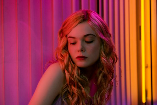 Elle Fanning in The Neon Demon.