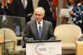 Australia prime minister Malcolm Turnbull speaks during the Summit for Refugees and Migrants at UN headquarters.