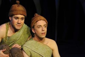 Thomas Pidd and Nicholas Hiatt in Snugglepot and Cuddlepie.