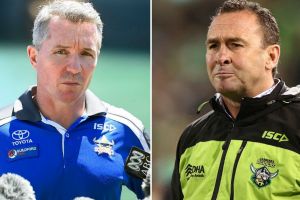 Getting ahead of themselves? Paul Green and Ricky Stuart have done plenty of talking this week.