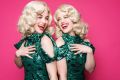 Actors Laura Bunting and Kerrie Anne Greenland play twins in <i>Side Show</i>.