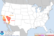 Day 1 Fire Weather outlook