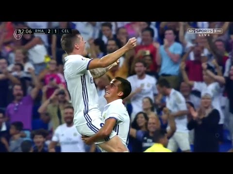 Real Madrid vs Celta Vigo 2-1 All Goals 27/08/2016