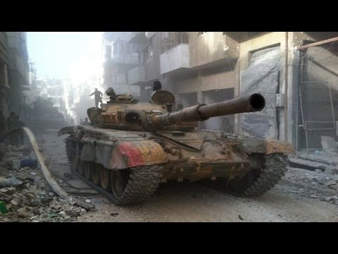 Syrian Civil War 2016 - Syrian Army Tanks,Kurdish YPG Heavy Firefights And Clashes ISIS