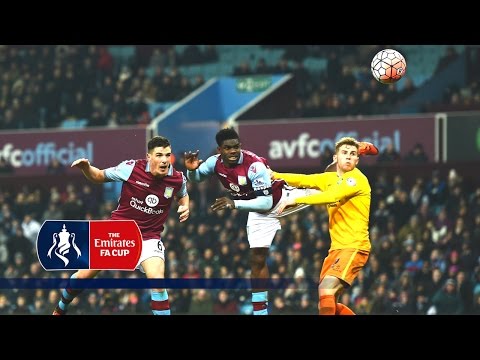 Aston Villa 2-0 Wycombe (Replay) Emirates FA Cup 2015/16 (R3) | Goals & Highlights