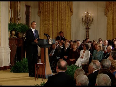 National Medal of Arts: White House Ceremony, July 10, 2013