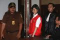 Murder charge: Jessica Kumala Wongso enters the Central Jakarta District Court in Indonesia.