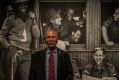 Roy Mundine at the Australian War Memorial's latest exhibition, For Country, for Nation. 