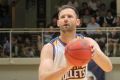 Brisbane Bullets veteran Anthony Petrie shoots a free throw on his way to 15 points for the game.