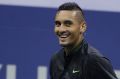 Fitness race: Nick Kyrgios.