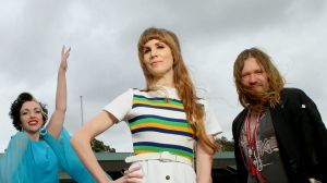 Grindhouse's Mick Simpson, dancer Anna Go-Go, DJ Emma Peel and Saint Jude's Brooke Penrose at the Preston-Reservoir ...