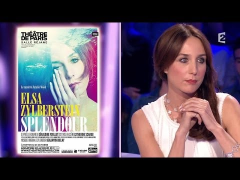 Elsa Zylberstein - On n'est pas couché 11 octobre 2014 #ONPC