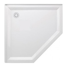 Posh Solus Corner Shower Base - Shower Trays