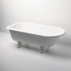 Savoy Freestanding Oval Cast Iron Bathtub - Baths