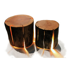 Log Lamp - Outdoor Lighting