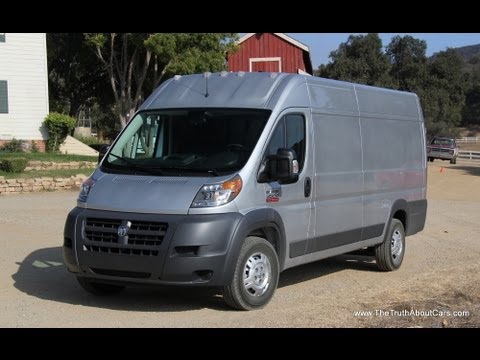 2014 RAM ProMaster Commercial Cargo Van Review and Road Test