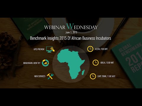 Webinar Wednesday: Early Insights of African Business Incubators