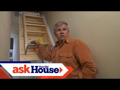 How to Replace a Pull-Down Attic Staircase