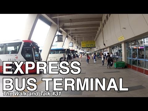 Seoul's Express Bus Terminal - The Walk and Talk #31