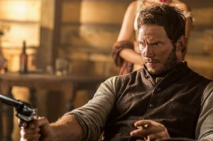 High body count in remake of The Magnificent Seven in which Chris Pratt plays a wise cracking card shark.  