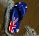 Australian flag thongs,