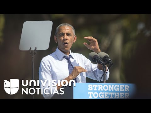 Barack Obama: “Trump no representa al partido republicano”