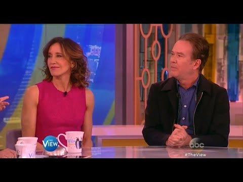 Felicity Huffman and Timothy Hutton talk 'American Crime' on The View