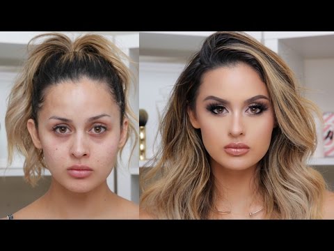 FULL COVERAGE GLAM MAKEUP TUTORIAL